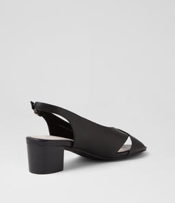 CELICITY SU BLACK BLACK HEEL LEATHER