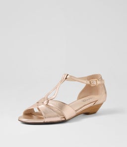 BEAUTIY SU PALE ROSE GOLD LEATHER