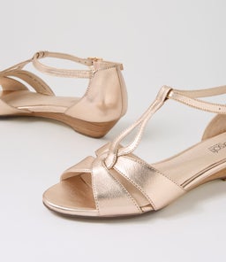BEAUTIY SU PALE ROSE GOLD LEATHER