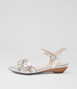 BLOSSUMS SU SILVER LEATHER