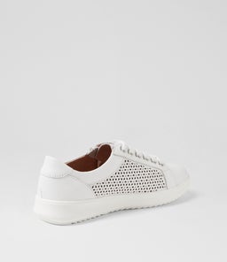 ZATIN SU WHITE WHITE SOLE LEATHER