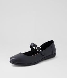 HARIET SU BLACK LEATHER