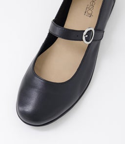HARIET SU BLACK LEATHER