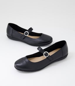 HARIET SU BLACK LEATHER