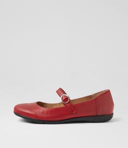 HARIET SU RED LEATHER