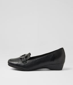 Rosse Black Leather Shoes Rosse Black Leather Shoes