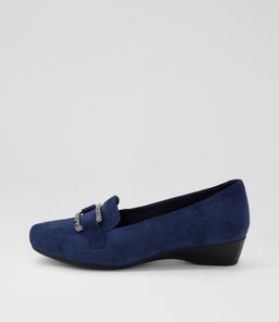 ROSSE SU NAVY SUEDE