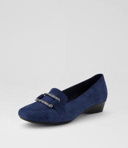 ROSSE SU NAVY SUEDE