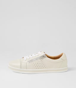 AUGGIE SU CREAM LEATHER