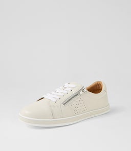 AUGGIE SU CREAM LEATHER