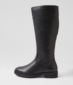 SOLUTIDE SU BLACK LEATHER
