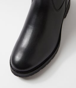 SOLUTIDE SU BLACK LEATHER
