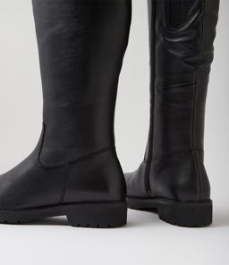 SOLUTIDE SU BLACK LEATHER