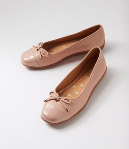CLARICE SU DK NUDE PATENT LEATHER