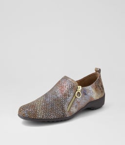 GEENIE SU DK TAUPE RICH SUEDE