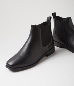 KAYSHINE SU BLACK LEATHER