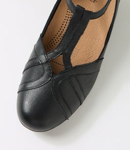 LATISSH SU BLACK LEATHER