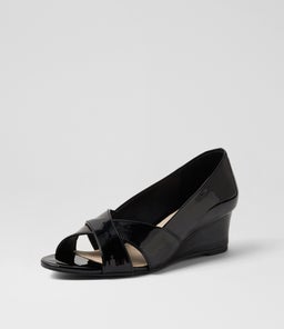 SURANNE SU BLACK CRINKLE PATENT