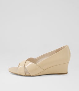 SURANNE SU NUDE CRINKLE PATENT
