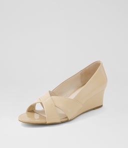 SURANNE SU NUDE CRINKLE PATENT