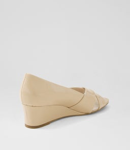 SURANNE SU NUDE CRINKLE PATENT
