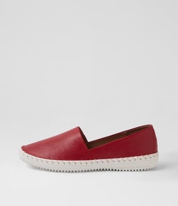 WHITNEI SU DK RED LEATHER