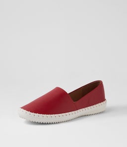 WHITNEI SU DK RED LEATHER