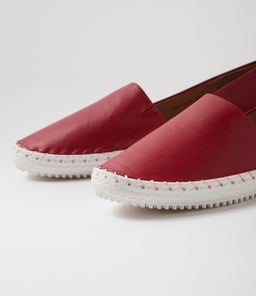 WHITNEI SU DK RED LEATHER