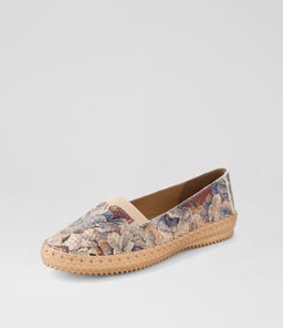 WINIE SU PASTEL MEADOW EMBOSSED LEATHER