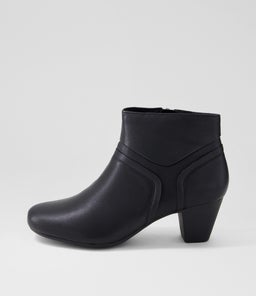 FAYIE SU BLACK LEATHER