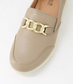 DALIAH SU LT TAUPE LEATHER