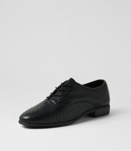 PAVINA SU BLACK LEATHER