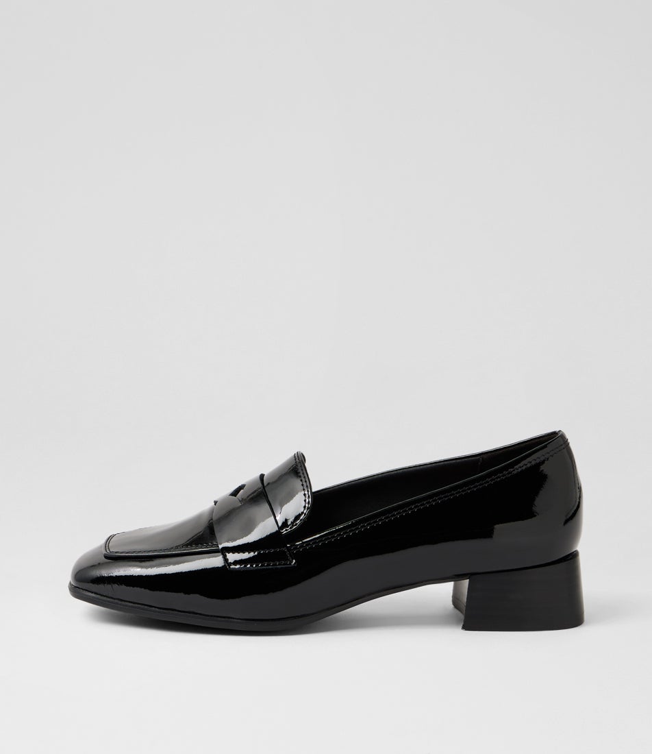 Taylar Black Patent Leather Heels Taylar Black Patent Leather Heels