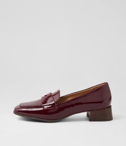 TAYLAR SU WINE PATENT LEATHER