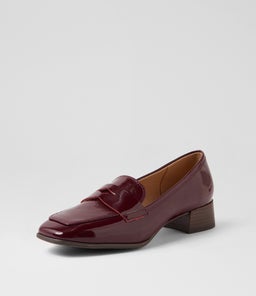 TAYLAR SU WINE PATENT LEATHER