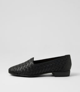 PADMAS SU BLACK WEAVE LEATHER