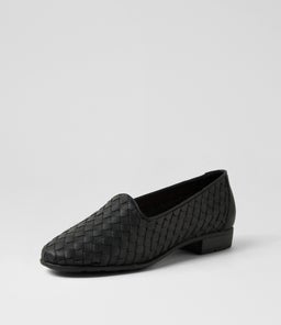 PADMAS SU BLACK WEAVE LEATHER