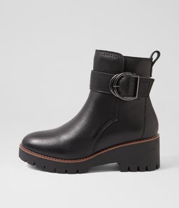 MARRI SU BLACK LEATHER