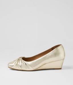 SIMMONE SU PALE GOLD LEATHER