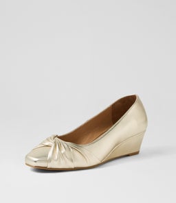 SIMMONE SU PALE GOLD LEATHER