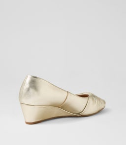 SIMMONE SU PALE GOLD LEATHER