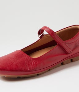 VALUABLE SU DK RED LEATHER
