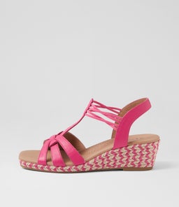 ZOLI SU FUCHSIA MULTI LEATHER