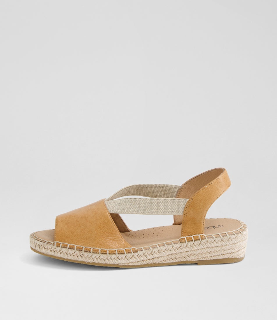 Krissie Dark Tan Leather Sandals Krissie Dark Tan Leather Sandals