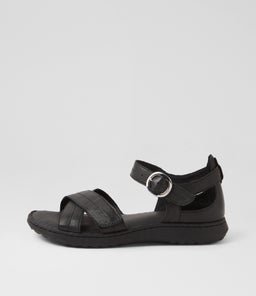 JACARANDA D SU BLACK BLACK SOLE LEATHER