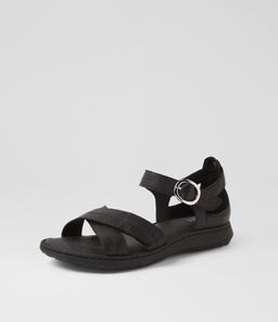 JACARANDA D SU BLACK BLACK SOLE LEATHER