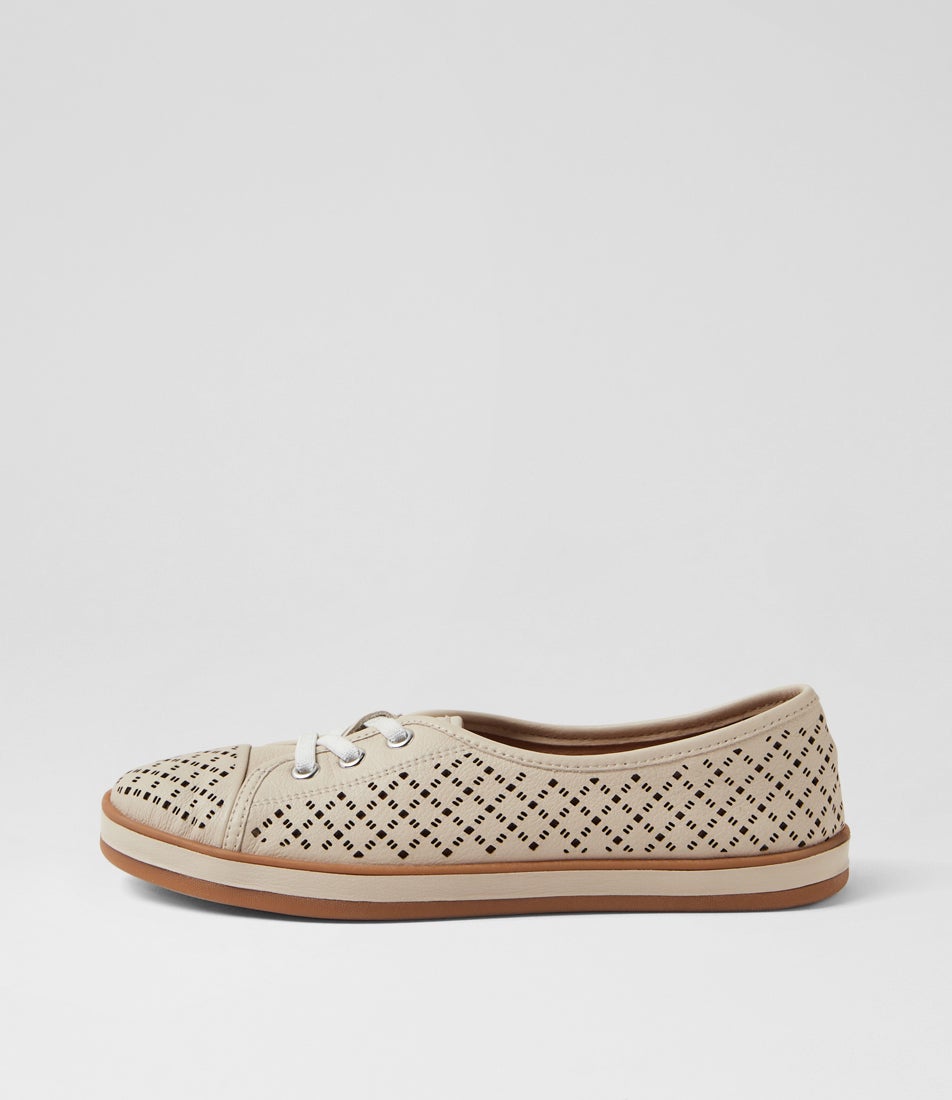 Arrinest Almond Gum Leather Sneakers Arrinest Almond Gum Leather Sneakers