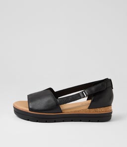 ASHIERS SU BLACK LEATHER
