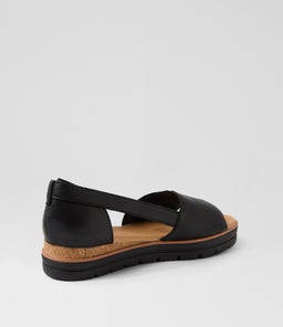 ASHIERS SU BLACK LEATHER