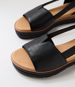 ASHIERS SU BLACK LEATHER